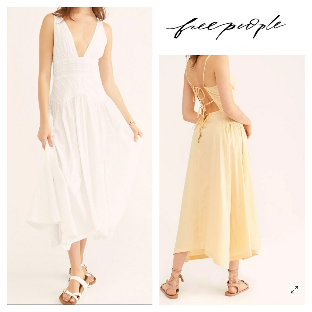 ⚠️REDUCED⬇️FREE PEOPLE QUEEN MIDI DRESS